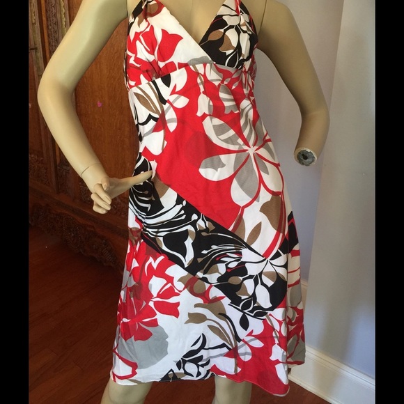 90's Animal Print Bias Cut Dress by Abs Allan Schwartz main image 1