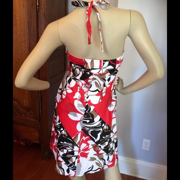 ABS Allen Schwartz Dresses Abs Allen Schwartz Multi Color Halter