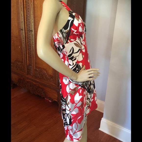 ABS Allen Schwartz Dresses Abs Allen Schwartz Multi Color Halter