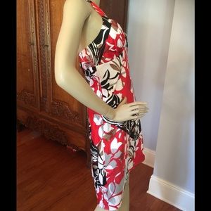 90's Animal Print Bias Cut Dress by Abs Allan Schwartz main image 0