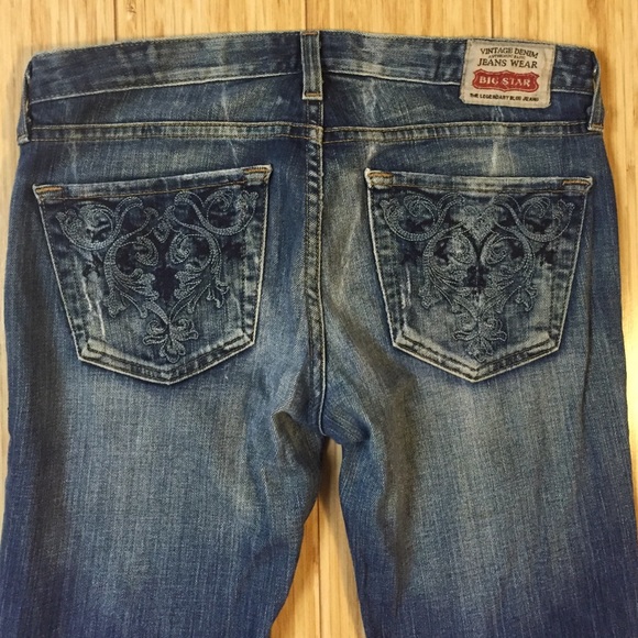 Big Star Sweet Low Rise Bootcut Jeans - Picture 2 of 4
