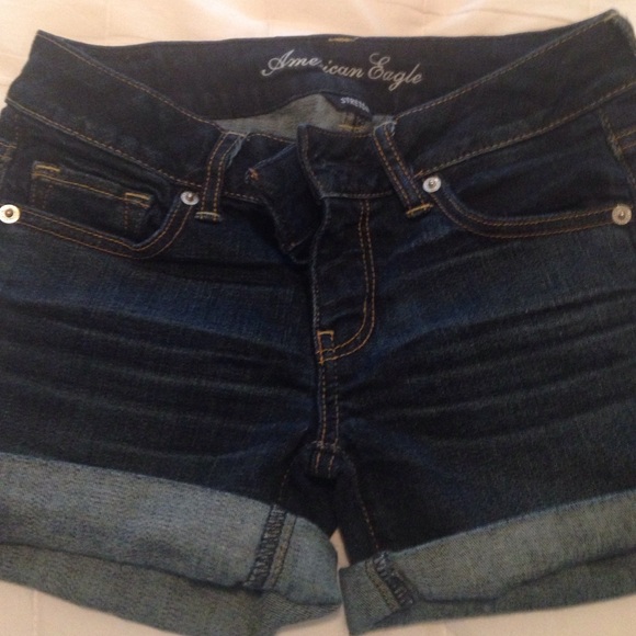 American eagle denim shorts