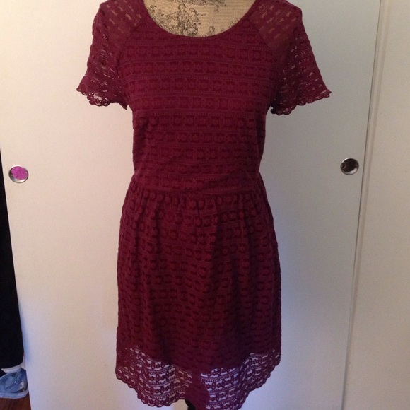 Free people lace dress size 8