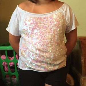 Sequin top