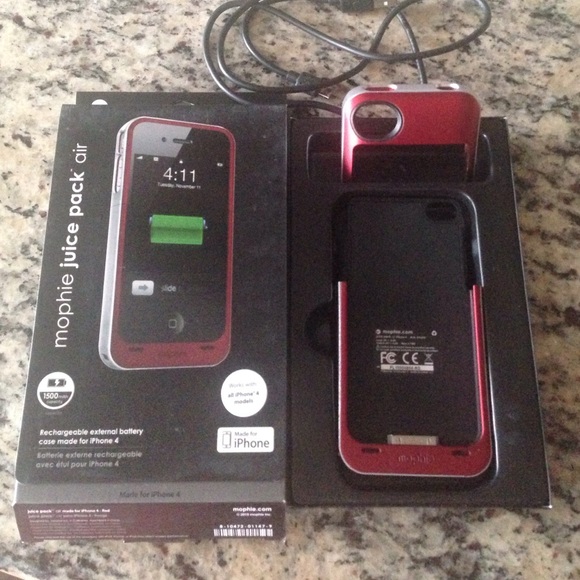 Mophie IPhone 4 case & charger all in one!