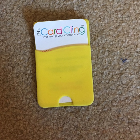 Card cling.