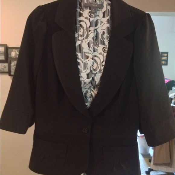 Black Work Blazer