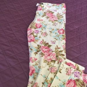 Flower leggings!