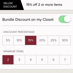 BUNDLE DISCOUNTS