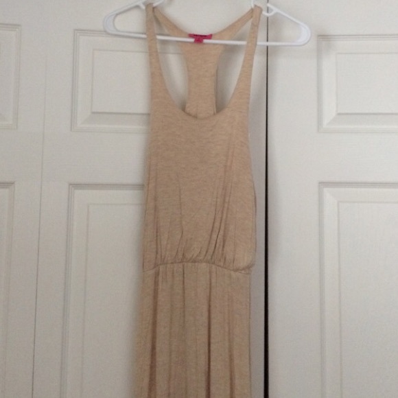 BOJO MAXI DRESS BEIGE SMALL - Picture 4 of 4