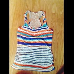 Different color stripes colors 💛💙💜💚❤️💗