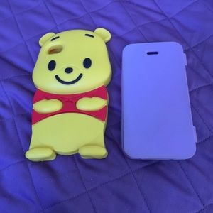 Winnie the Pooh and purple 4/4S IPhone cases!