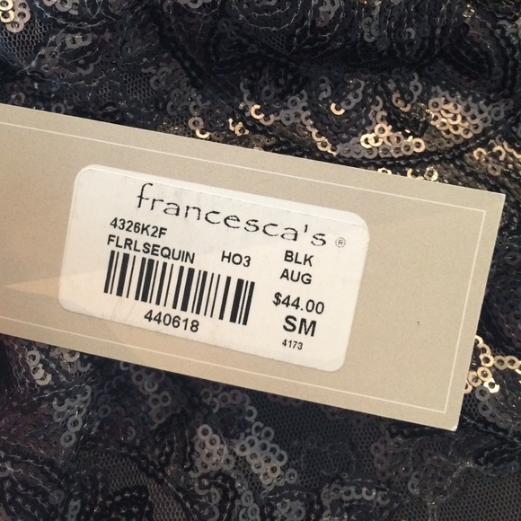 Sparkly sequin mini skirt - Picture 6 of 6