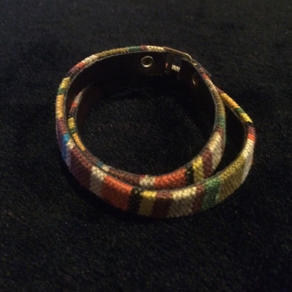 Canvas bracelet