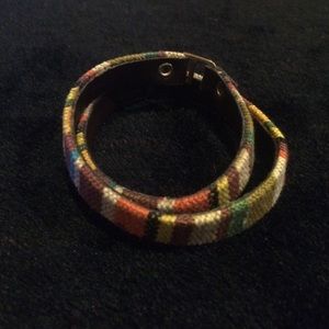 Canvas bracelet