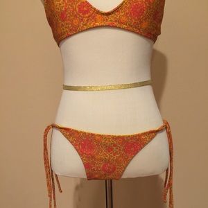 RVCA Namibia Side Tie Bikini Bottoms