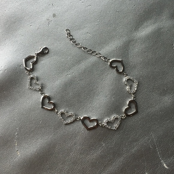 Diamond Heart Bracelet
