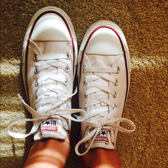 White converse!!