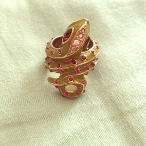 Authentic Betsy Johnson Snake Ring