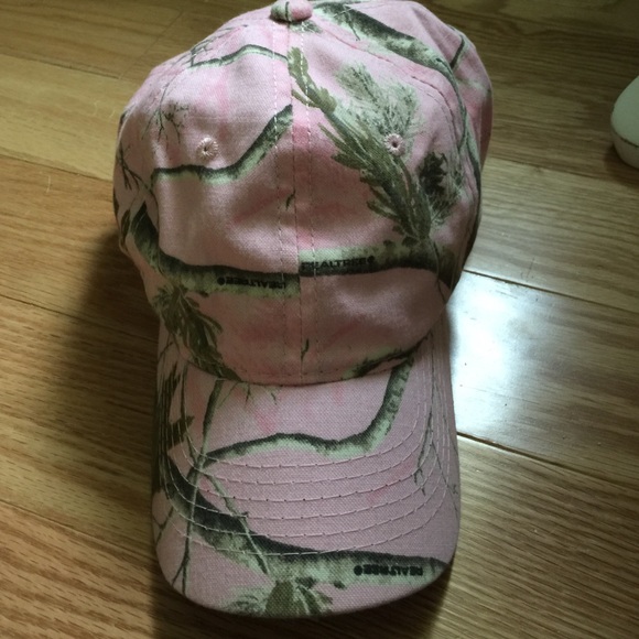 Pink Camo hat