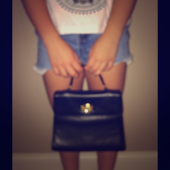 Black purse
