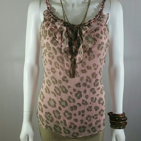 Cute Lined Front Ruffled Cami - Picture 2 of 4