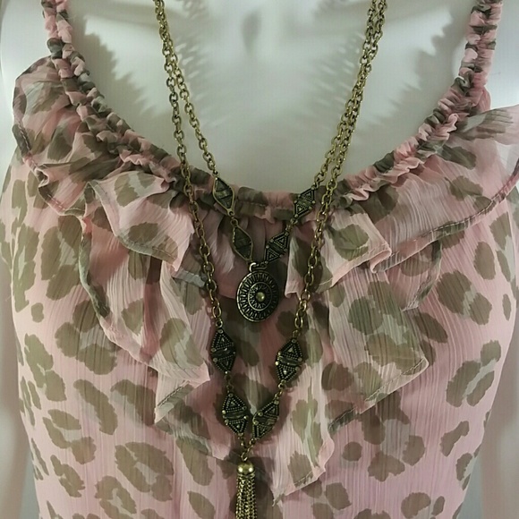 Cute Lined Front Ruffled Cami - Picture 3 of 4