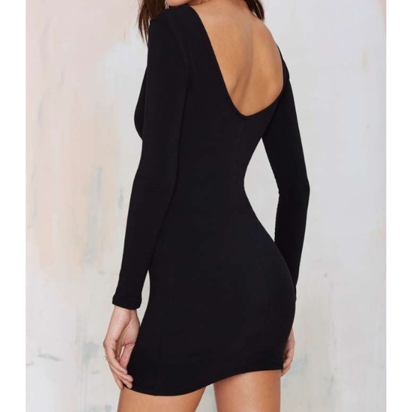 Knot Over You little black dress - Picture 3 of 4