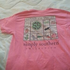 Simply southern hot pink shirt SOLD