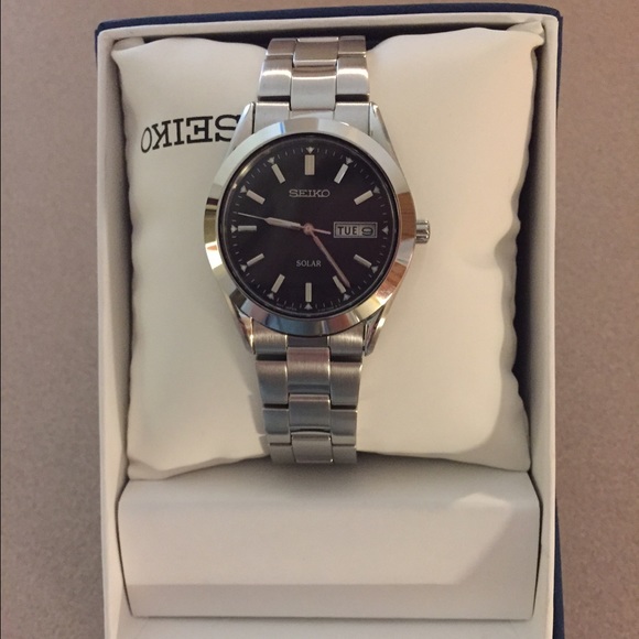 Men's Seiko solar watch