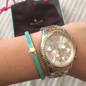 Kate Spade New York Spade Teal Hinge Bangle