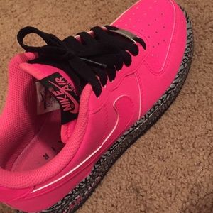 Air force ones bright pink