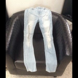 Hollister light denim jeans