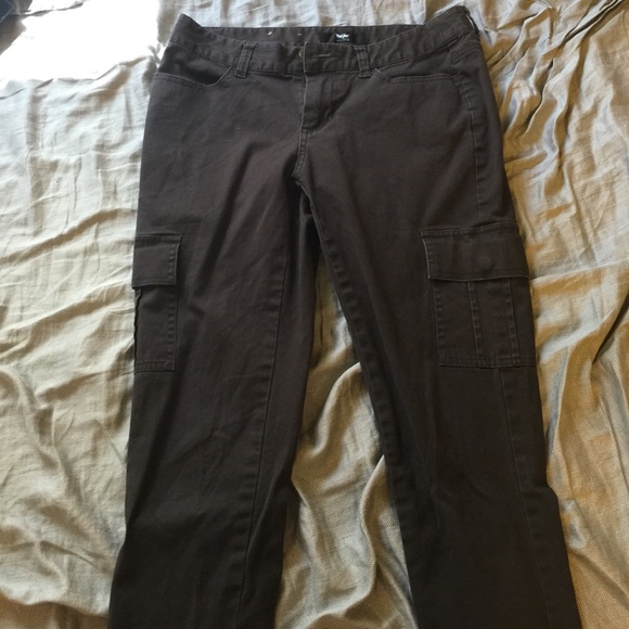 Brown women's cargo pants