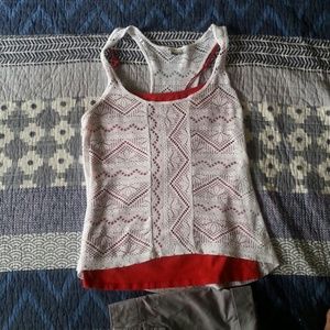 Beautiful White Eyelet Tank