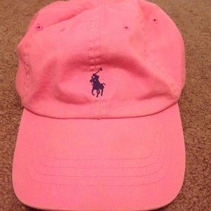 Pink Polo Ralph Lauren hat