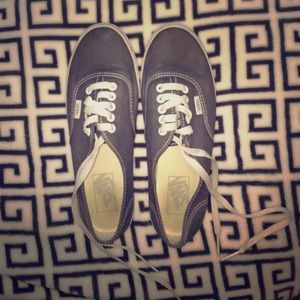 Gray Lo Pro Vans