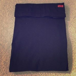 Hanes Supreme Tagless Black Tee (one)