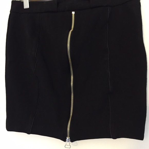 Alexander Wang Zip Back Mini Skirt