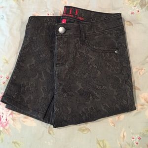 Elle Laceprint Skinny Jeans