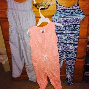 3T Jumpsuits and 2T dresses..old navy,mossimo