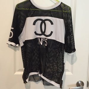 Chanel mesh shirt