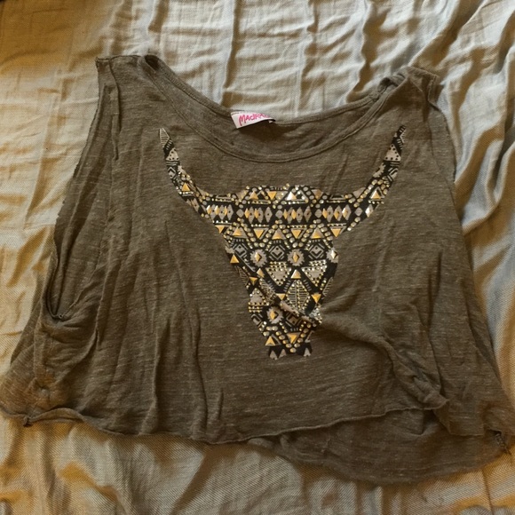 Muscle crop top