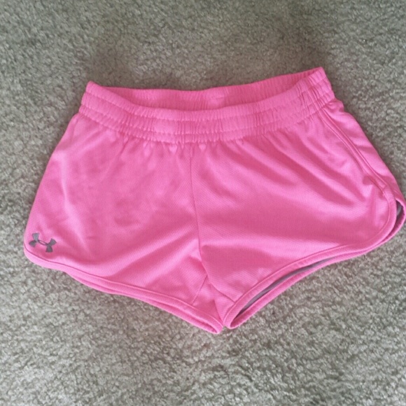 Pink athletic shorts