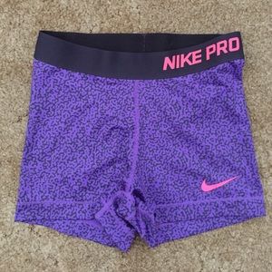 Nike Pro Running Shorts SMALL