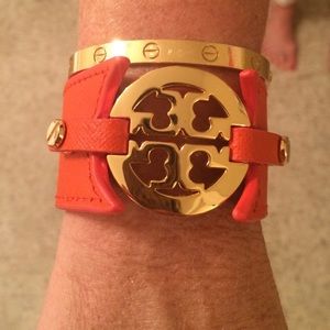 Tory Burch leather bracelet