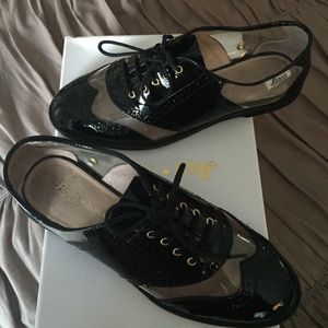 Bass by Rachel Antonoff Maebird Oxford (Blk/Clear)