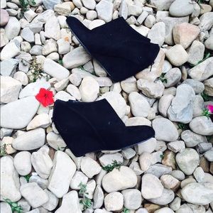 Black booties