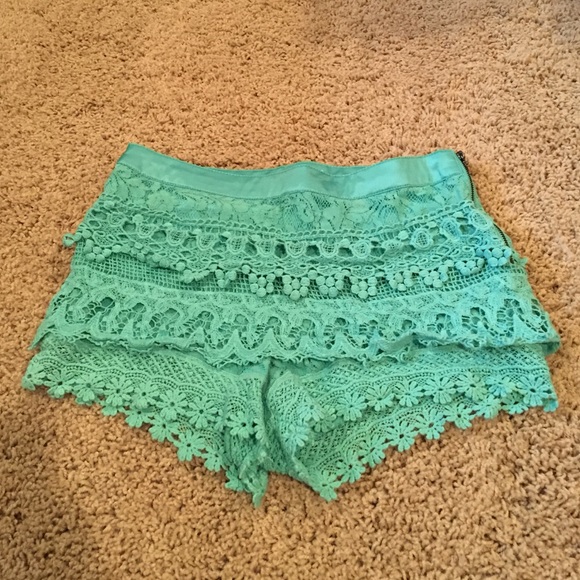 Lace shorts