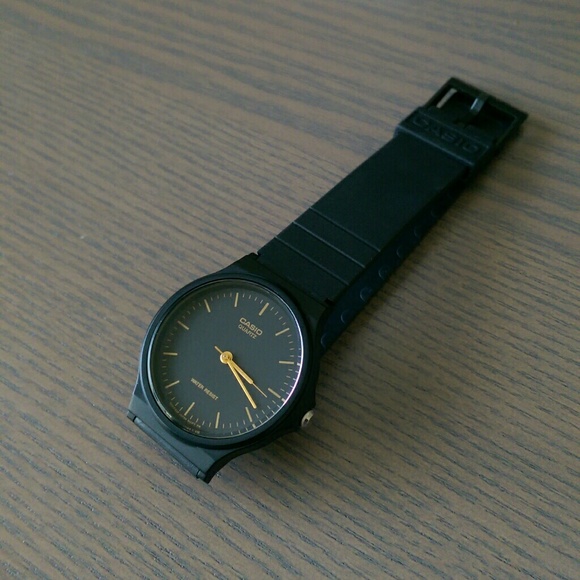 Black/Gold Casio Watch